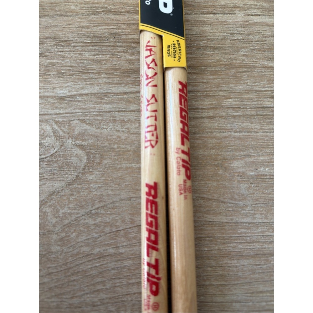 Regal Tip by Calato  Wood Drumsticks Jason Sutter Chop Sticks Made In USA